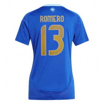 Argentina Cristian Romero #13 Maglia Gara Trasferta Repliche Copa America 2024 Donna